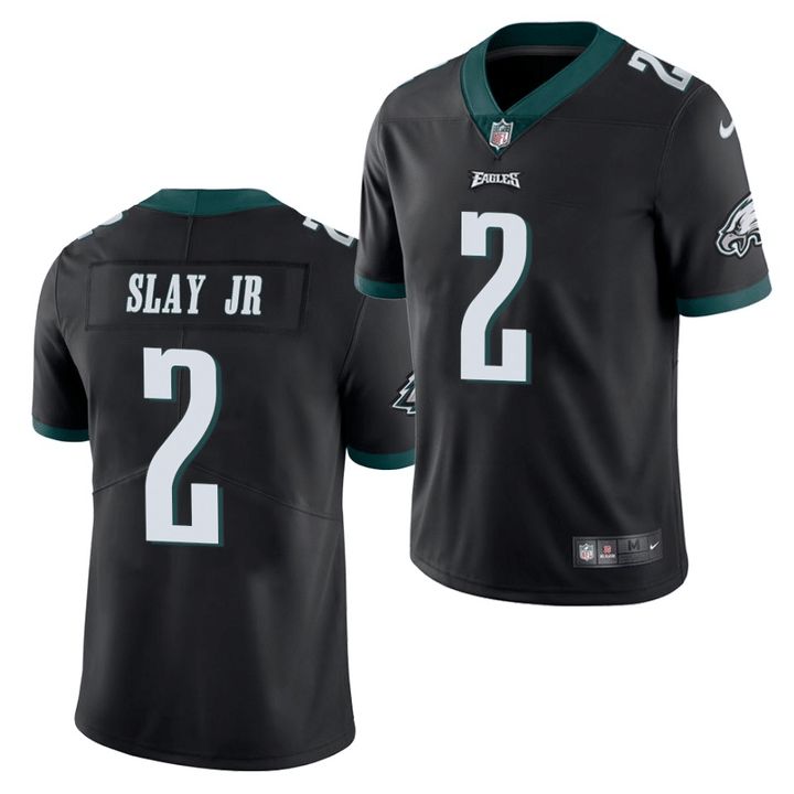 Men Philadelphia Eagles 2 Darius Slay Jr Nike Black Vapor Limited NFL Jersey